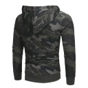 Herresweatshirt med militærmønster J1436 7