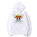 Herresweatshirt med piratprint 2