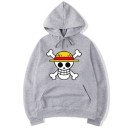 Herresweatshirt med piratprint 9
