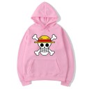 Herresweatshirt med piratprint 5