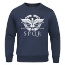 Herresweatshirt med print F112 1