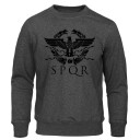 Herresweatshirt med print F112 2