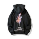 Herresweatshirt med print F130 7