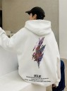 Herresweatshirt med print F130 1
