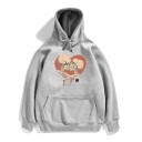 Herresweatshirt med print F140 12