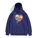 Herresweatshirt med print F140 6