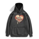 Herresweatshirt med print F140 11