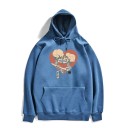 Herresweatshirt med print F140 15