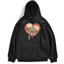 Herresweatshirt med print F140 3