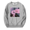 Herresweatshirt med print F46 9