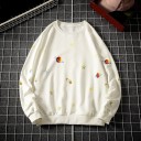Herresweatshirt med rumprint 5