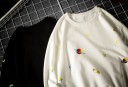 Herresweatshirt med rumprint 2