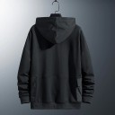 Herresweatshirt med spænder 1