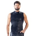 Herretanktop i imiteret læder T1992 5