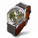 Herreure Farasute Regulateur Luksus med manuel optræk og guilloché urskive Vandtæt 5 bar Diameter 39 mm Stål 316L Læderrem 2