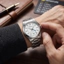 Herreure GMT med dato Vandtæt 100 m Luminiscerende indekser BGW9 Urkasse 36 mm Rustfrit stål 316L Mineralglas Til rejser og svømning 6
