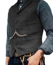 Herrevest med lommer F309 10