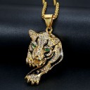Herrhalsband med en tiger 5