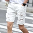 Herrjeansshorts A867 1