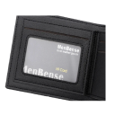 Herrplånbok 12 x 1,8 x 9,5 cm Polyester och konstläder Kompakt vikbar design för sedlar, kort och ID-handlingar 3