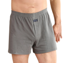Herrpyjamas shorts enfärgad elastisk midja bomull bekväm hemmabruk sömn och vila 6