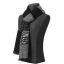 Herrscarf med mönster 1
