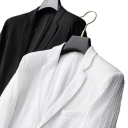 Herrset Jacka och byxor med elastisk midja och dragsko Polyester material med fin struktur För vardagligt och festligt bruk 4