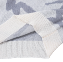 Herrtröja med lång ärm och O-ringning Enkel mönster Elegant stickad tröja Höst- och vintermode Polyester Olika färger 5