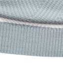 Herrtröja med lång ärm och rullkrage Slim stickad tröja med V-ringning Enfärgad med 3 vita ränder Varm Polyester Bomull Olika färger 6