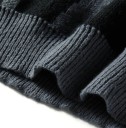 Herrtröja med oregelbundet mönster Lätt rundad hals Modern höst- och vinterstickad tröja Polyester Flera färger 3
