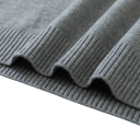 Herrtröja med rullkrage Enfärgad stickad tröja med O-hals Lång ärm Elegant vinter- och hösttröja Polyester Flera färger 2