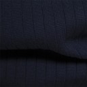 Herrtröja med zip-up polokrage Lång ärm Enfärgad stickad tröja Elegant vintermode Bomull Lycra Bekväm tröja Flera färger 6