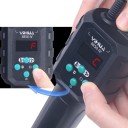 Heteluchtsoldeerstation YIHUA 8858 IV 700W Digitale kalibratie Temperatuurbereik 100 tot 500 °C Vervangbare mondstukken Voor elektronicareparaties 2