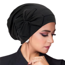 Hidjab intérieur musulman à nouer circonférence de tête 58 cm Foulard turban pour la tête Hidjab simple toute l'année pour femmes et filles 5