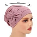 Hidjab intérieur musulman à nouer circonférence de tête 58 cm Foulard turban pour la tête Hidjab simple toute l'année pour femmes 4