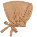 Hidjabe interno muçulmano Turbante feminino lenço islâmico macio Cobertura de cabeça informal para todo o ano Base confortável 24
