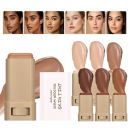 Hidratáló tónáló make-up stift selymes textúrával, vízálló stift az arcbőrre kollagénnel, hialuronsavval és niacinamiddal 2