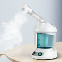 Hidratante vaporizador facial 350 W con boquilla giratoria de 360° Dispositivo humectante para el cuidado de la piel Limpieza profunda de poros y regeneración de la piel 2