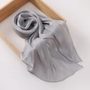 Hidžáb in chiffon scintillante 175x75 cm con struttura leggera e trasparente per uso quotidiano e occasioni speciali 3