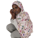 Hienosti laskeutuva 80 x 180 cm huivi naisille Pehmeä kevyt muslimihuivi päähän Kausiluonteinen juhlastyli Huivit ja huivit tavallinen 3