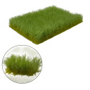 Hierba estática 12 mm 85 x 60 mm Césped rasgado Paisaje de modelo Diorama 6