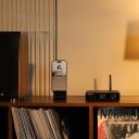 HiFi Bluetooth zesilovač 150W x2, stereo 2.1 s aptX HD, USB, optickým a koaxiálním vstupem, výstupem pro subwoofer, černý, pro domácí audio 4