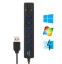 High-Speed-Hub USB HUB 2 in 1 SD-Kartenleser J1641 3