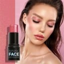 Highlighter Stick, glitrende blush stick, konturerende stick, highlighter stick til ansigtet, highlighter til kinden, bronzer, naturlig 3