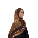 Hijab damă 80 x 180 cm luxos, moale și ușor, eșarfă musulmană pentru cap, stil de petrecere pe tot parcursul anului, eșarfe și hidjabe, croială obișnuită 1