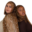 Hijab damă 80 x 180 cm luxos, moale și ușor, eșarfă musulmană pentru cap, stil de petrecere pe tot parcursul anului, eșarfe și hidjabe, croială obișnuită 2