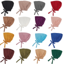 Hijab intern musulman Turban pentru femei, eșarfă islamică moale, acoperire neformală pe tot parcursul anului, suport confortabil pentru hijab 4
