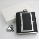 Hip Flask with Cigarette Case 1