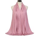 Hiyab de jersey 170x60 cm ligero y elástico para cubrir el cabello y el cuello, adecuado para el uso diario y la oración 20