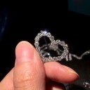 Hjärthalsband för kvinnor D355 2